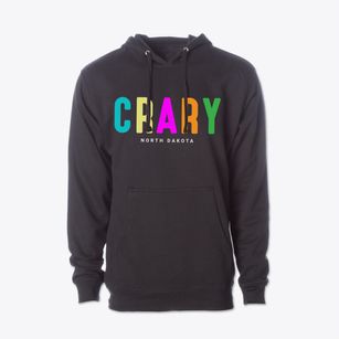 Crary North Dakota Color Pop Cotton Hoodie Sweatshirt