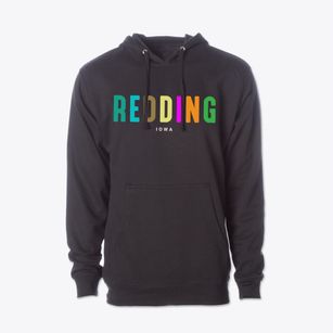 Redding Iowa Color Pop Cotton Hoodie Sweatshirt