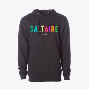 Saltaire New York Color Pop Cotton Hoodie Sweatshirt