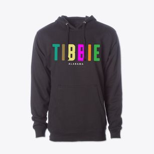 Tibbie Alabama Color Pop Cotton Hoodie Sweatshirt