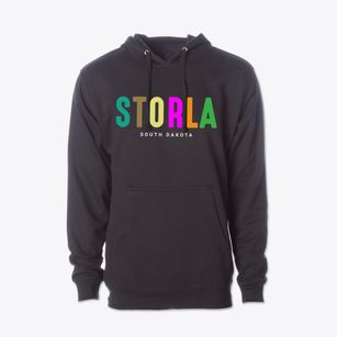 Storla South Dakota Color Pop Cotton Hoodie Sweatshirt