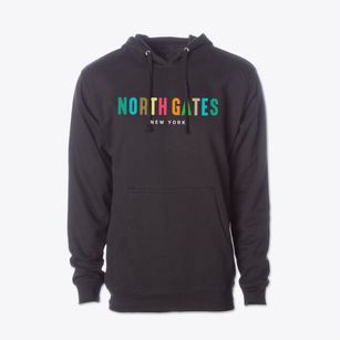 North Gates New York Color Pop Cotton Hoodie Sweatshirt