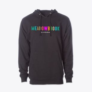 Meadowbrook Alabama Color Pop Cotton Hoodie Sweatshirt