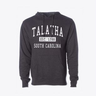 Talatha South Carolina Classic Established Cotton Hoodie Sweatshirt