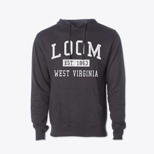 Loom West Virginia Classic Established Cotton Hoodie Sweatshirt