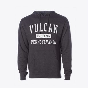 Vulcan Pennsylvania Classic Established Cotton Hoodie Sweatshirt