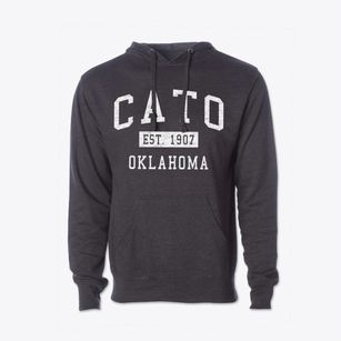 Cato Oklahoma Classic Established Cotton Hoodie Sweatshirt