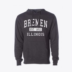 Bremen Illinois Classic Established Cotton Hoodie Sweatshirt