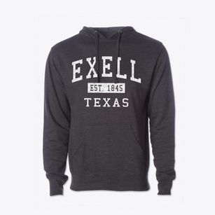 Exell Texas Classic Established Cotton Hoodie Sweatshirt