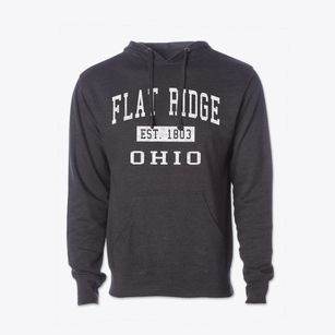Flat Ridge Ohio Classic Established Cotton Hoodie Sweatshirt