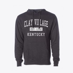Clay Village Kentucky Classic Established Cotton Hoodie Sweatshirt