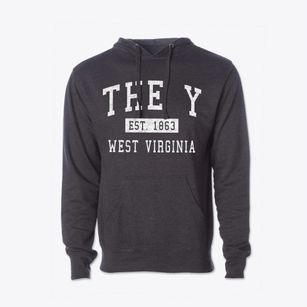 The Y West Virginia Classic Established Cotton Hoodie Sweatshirt