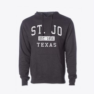 St. Jo Texas Classic Established Cotton Hoodie Sweatshirt