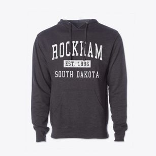 Rockham South Dakota Classic Established Cotton Hoodie Sweatshirt