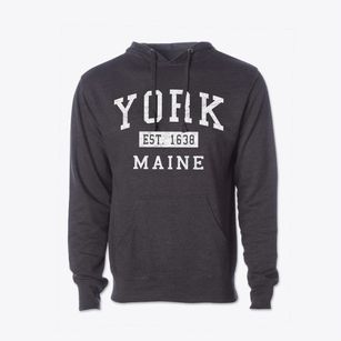 York Maine Classic Established Cotton Hoodie Sweatshirt