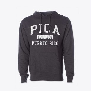 Pica Puerto Rico Classic Established Cotton Hoodie Sweatshirt