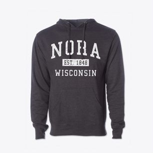 Nora Wisconsin Classic Established Cotton Hoodie Sweatshirt