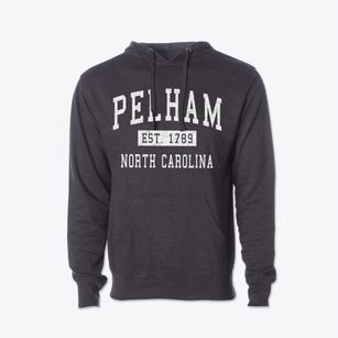 Pelham North Carolina Classic Established Cotton Hoodie Sweatshirt