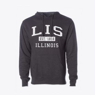Lis Illinois Classic Established Cotton Hoodie Sweatshirt