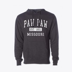 Paw Paw Missouri Classic Established Cotton Hoodie Sweatshirt
