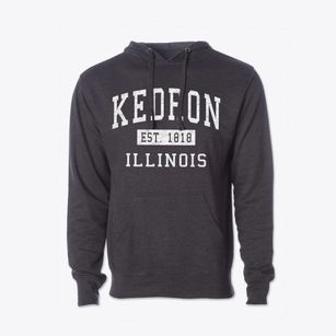 Kedron Illinois Classic Established Cotton Hoodie Sweatshirt