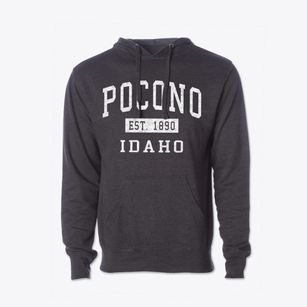 Pocono Idaho Classic Established Cotton Hoodie Sweatshirt