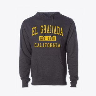 El Granada California Classic Established Cotton Hoodie Sweatshirt