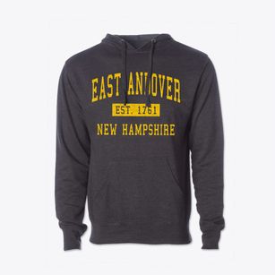 East Andover New Hampshire Classic Established Cotton Hoodie Sweatshirt