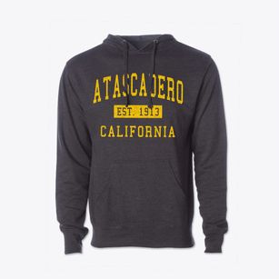 Atascadero California Classic Established Cotton Hoodie Sweatshirt