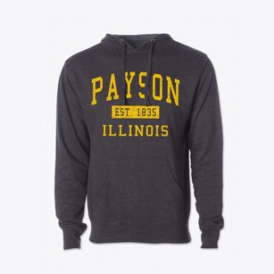 Payson Illinois Classic Established Cotton Hoodie Sweatshirt