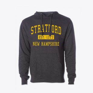 Stratford New Hampshire Classic Established Cotton Hoodie Sweatshirt