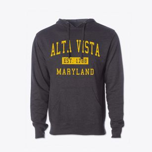 Alta Vista Maryland Classic Established Cotton Hoodie Sweatshirt