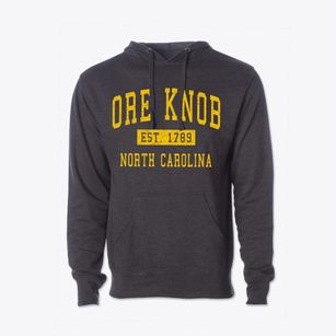 Ore Knob North Carolina Classic Established Cotton Hoodie Sweatshirt