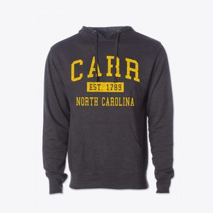 Carr North Carolina Classic Established Cotton Hoodie Sweatshirt
