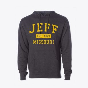 Jeff Missouri Classic Established Cotton Hoodie Sweatshirt