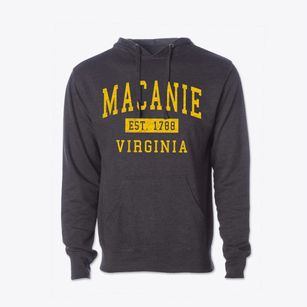 Macanie Virginia Classic Established Cotton Hoodie Sweatshirt