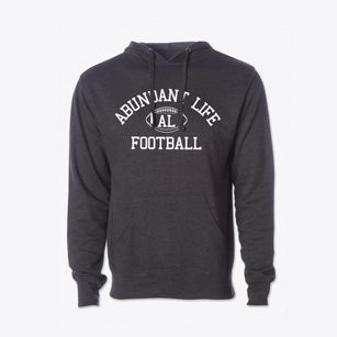 Abundant Life Christian School Classic Football Cotton Hoodie Sweatshirt