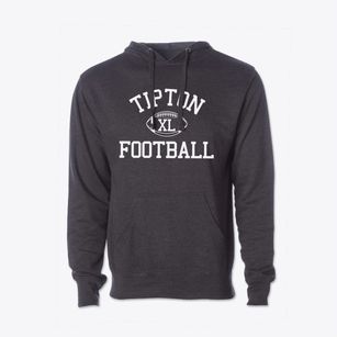 Tipton Bible Church School Classic Football Cotton Hoodie Sweatshirt