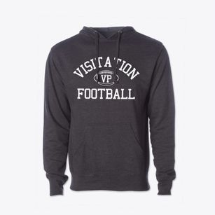 Visitation Parish Classic Football Cotton Hoodie Sweatshirt