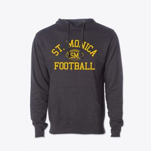 Saint Monica School Classic Football Cotton Hoodie Sweatshirt