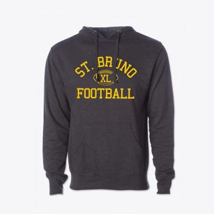 Saint Bruno Parish Classic Football Cotton Hoodie Sweatshirt