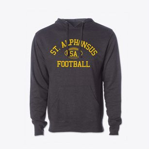 Saint Alphonsus School Classic Football Cotton Hoodie Sweatshirt