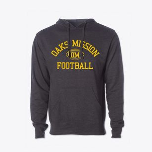 Oaks Mission Senior High School Classic Football Cotton Hoodie Sweatshirt