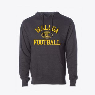 Waluga Junior High School Classic Football Cotton Hoodie Sweatshirt