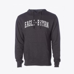 Eagle Charter School - Bryan Varsity Arch Cotton Hoodie Sweatshirt