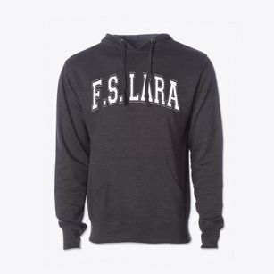 Francisco S. Lara Academy Varsity Arch Cotton Hoodie Sweatshirt