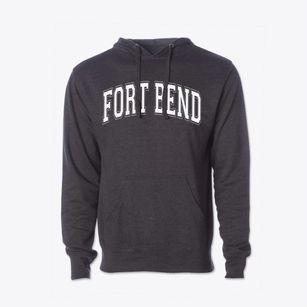 Fort Bend Chargers Homeschool Varsity Arch Cotton Hoodie Sweatshirt
