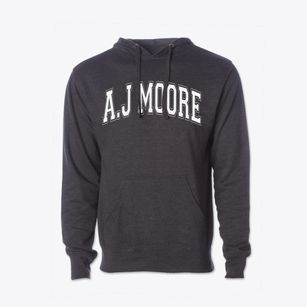 A.j Moore High Varsity Arch Cotton Hoodie Sweatshirt