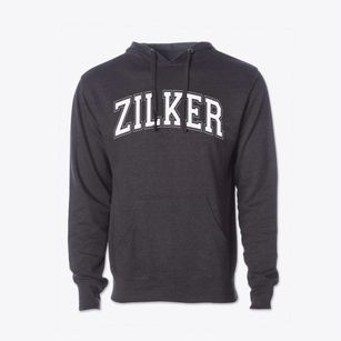 Zilker Elementary School Varsity Arch Cotton Hoodie Sweatshirt