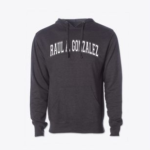 Justice Raul A. Gonzalez Elementary Varsity Arch Cotton Hoodie Sweatshirt